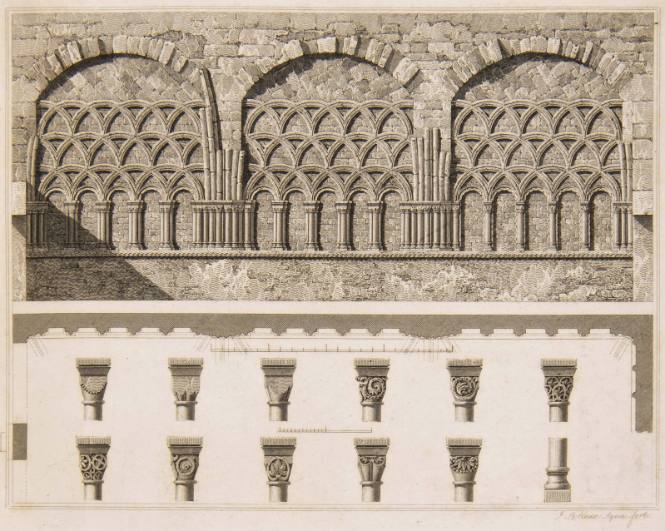 Gothic Architectural Detail, Wenlock Priory Church