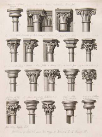 Specimens of Capitalsfrom the reign of Richard I to Henry III