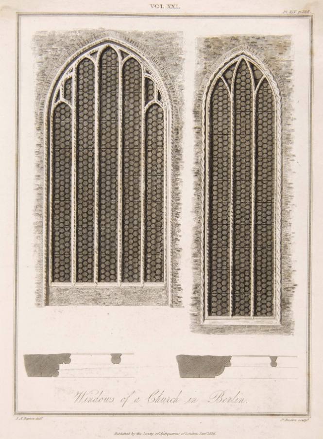 Windows of a Church in Berlin