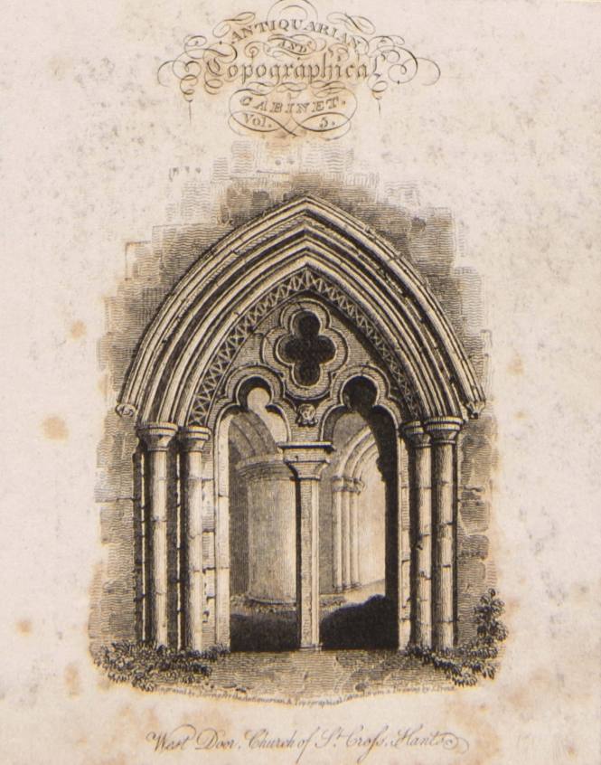West Door, Church of St. Cross, Hants