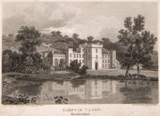 Hampton Court, Herefodrshire for the Beauties of England and Wales