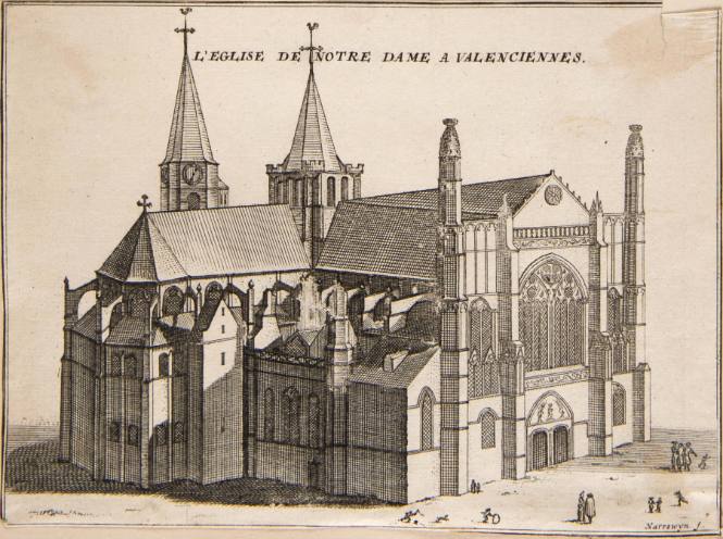 L'Eglise de Nôtre Dame à Valenciennes
