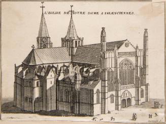 L'Eglise de Nôtre Dame à Valenciennes