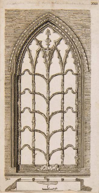 Window, Dorcester Church, Oxfordshire