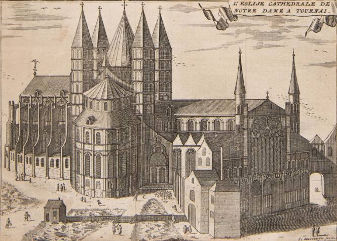 L'Eglise Cathedrale de Nôtre Dame à Tournai