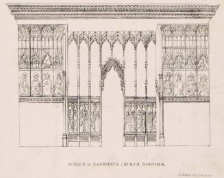 Screen in Ranworth Church, Norfolk