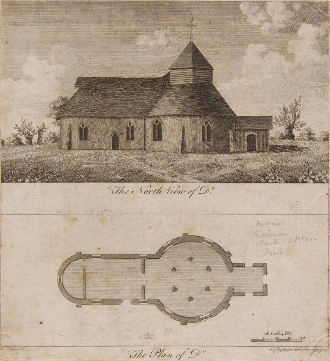The North View and Plan of D°.