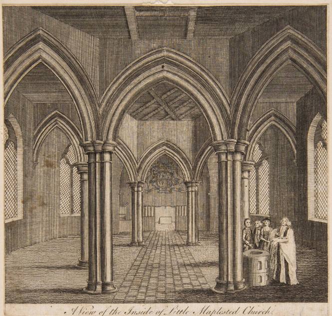 Little Maplested Church: View of the Inside
