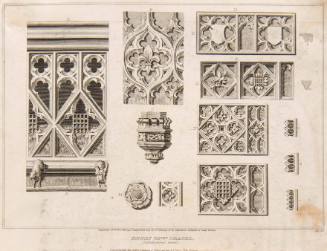 Henry VIIths Chapel, Architectural Details The Architectural Antiquitie of Great Britain