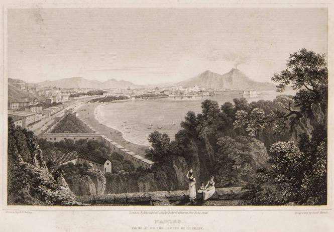 Naples, From above the Grotto of Posilipo