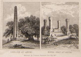 Obelisk at Axum, King's Seat at Axum