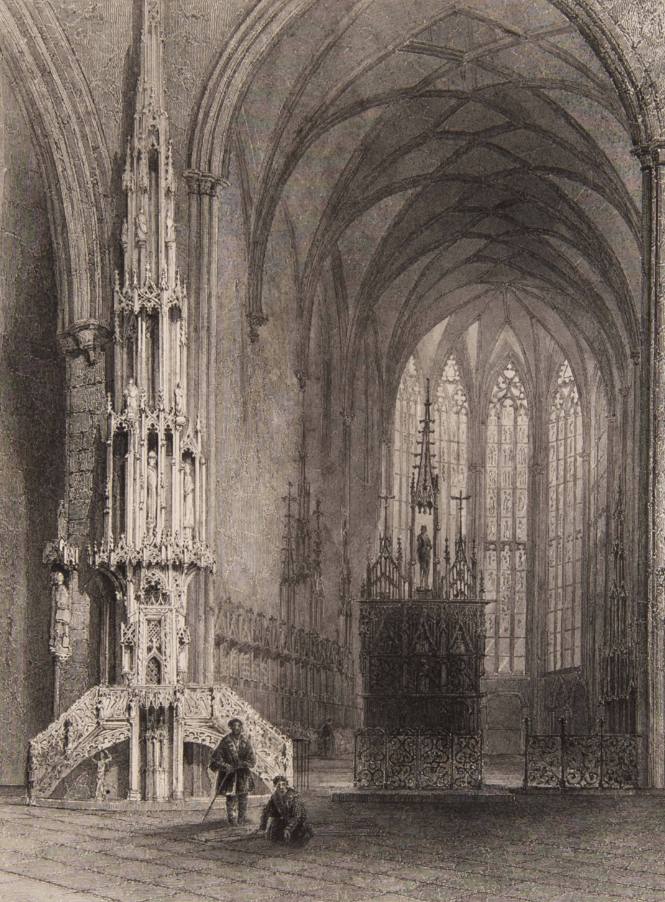 Gothic Cathedral Interior