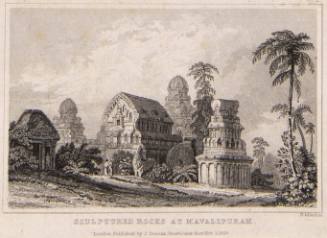 Sculptured Rocks at Mavalipuram