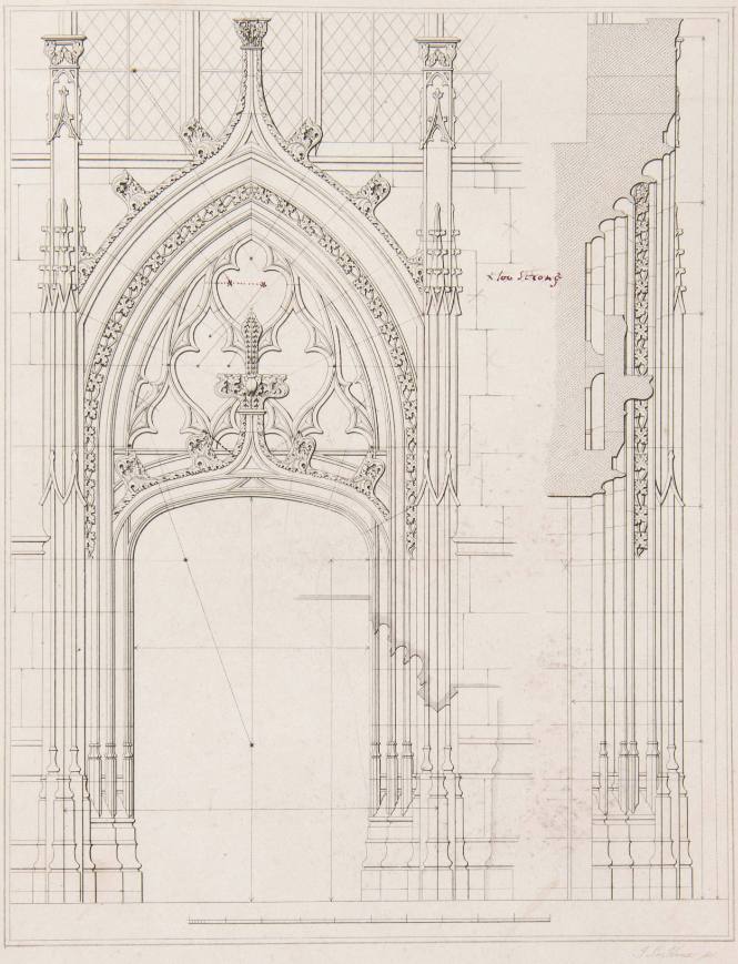 Elevation of a Doorway