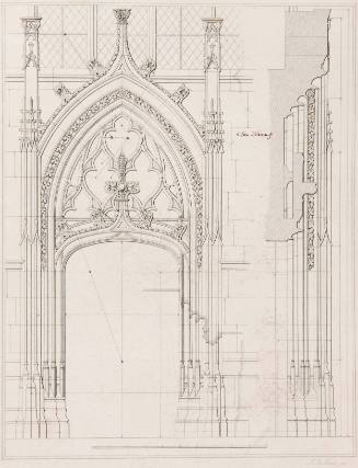 Elevation of a Doorway