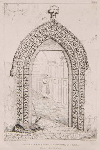 Little Maplestead Church, Essex, West Doorway