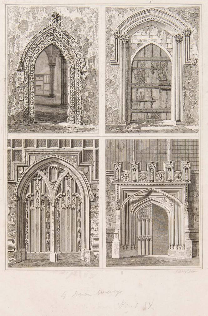 Four Gothic Doorways