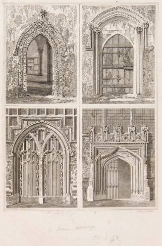 Four Gothic Doorways