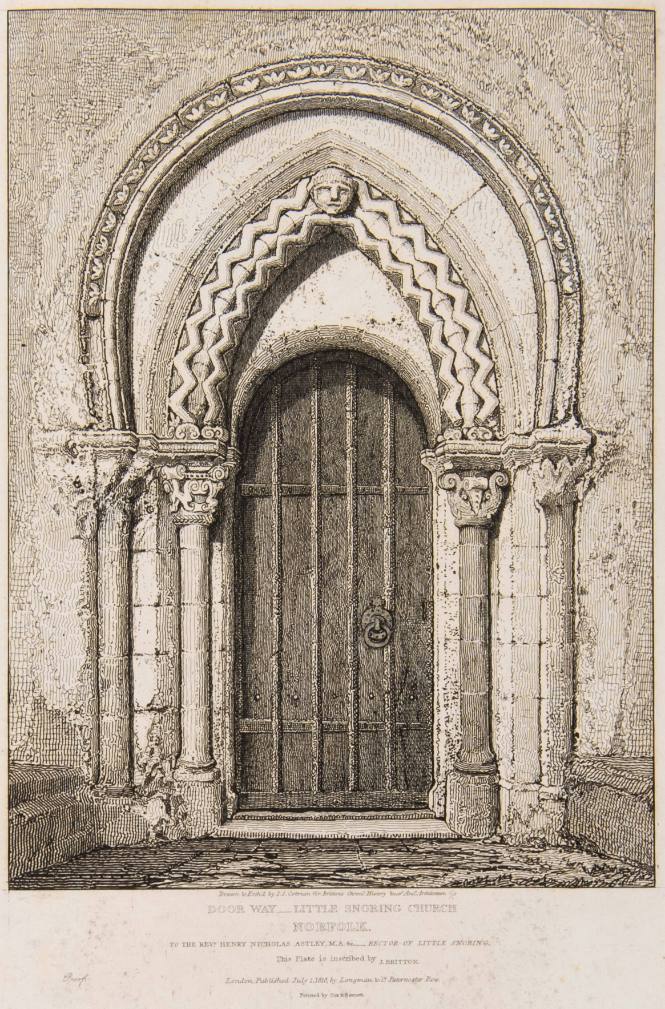 Doorway, Little Snoring Church