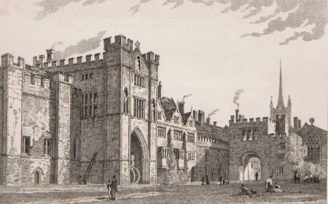 Peterborough EntranceTower Gateway to Bishop's Palace &C.