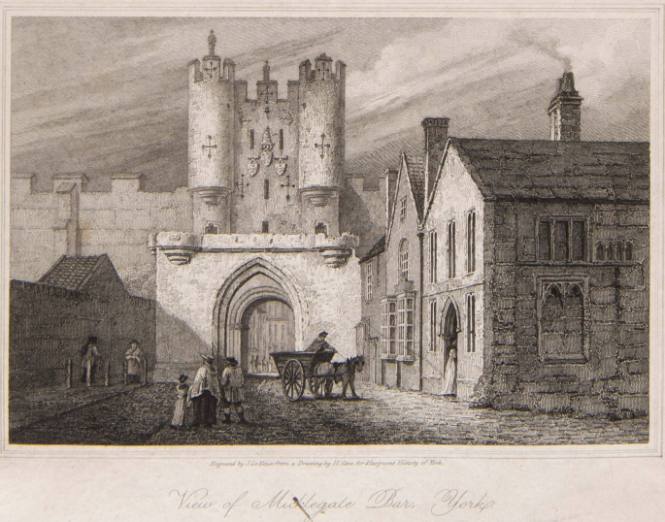 View of Micklegate Bar, York