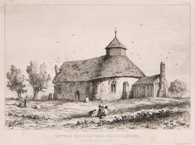 Little Maplestead Church, Essex, Northwest