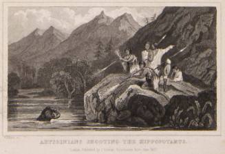 Abyssinians Shooting the Hippopotamus
