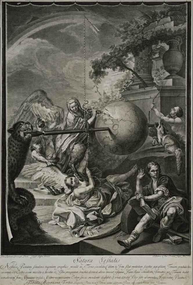 The Triumph of Vice over Virtue (Satyra Vestalis)