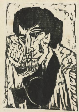 Woman Eating Bread