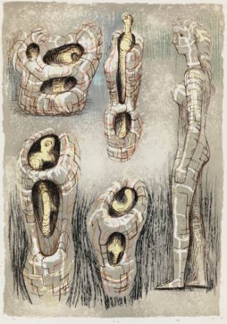 Pandora, from the artist's book Prométhée