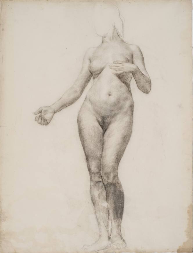 Ecole des Beaux-Arts: Female Figure, Front #2