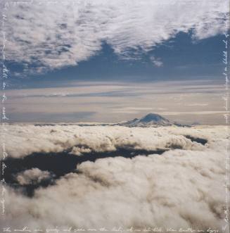 The mountains are growing and you're over there looking at me like that. These Breathings are begging's, these Breathings are asking for anything having to do with direction. Wrapped in these blankets made of clouds, Morning Star got up and pointed the way. We were too tired and too weak to proceed, but still the gesture is still in the east at a certain time of year.