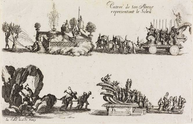 Entry of HIs Highness, Representing Apollo, God of the Sun