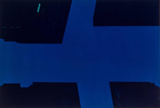 A Cut-Out Sky (New Street between Exchange Place & Beaver Street, N.Y.C./ #1)