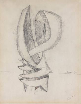 Drawing for Unexecuted Sculpture