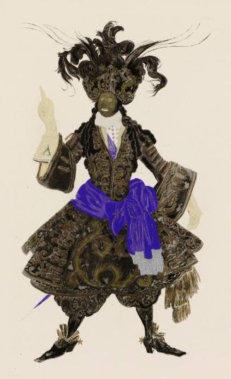 Garde noir, dans "La Belle au bois dormant"
