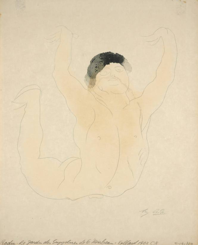 Male Nude, from the book Le Jardin des Supplices by Octave Mirbeau