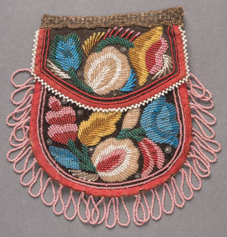 Beaded pouch