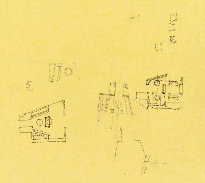 Composite Sketch, House in Aspen Colorado