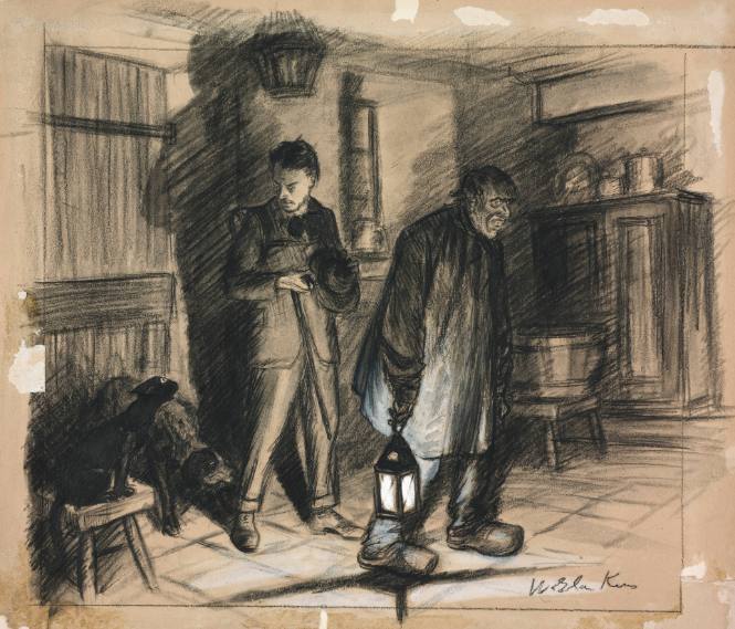 Two Men in a Interior