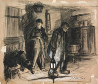 Two Men in a Interior