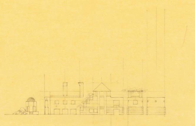 Composite Sketch, House in Aspen Colorado