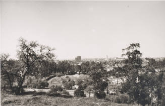 Looking toward Downtown Los Angeles