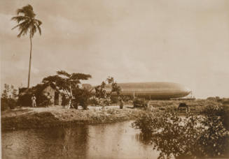 Graf Zeppelin landed, from “Studies of Construction and Flying of the Graf Zeppelin”