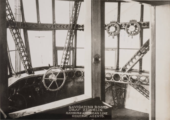 Navigating Room, from “Studies of Construction and Flying of the Graf Zeppelin”