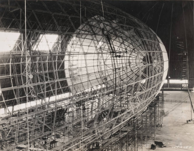 Untitled, from “Studies of Construction and Flying of the Graf Zeppelin”