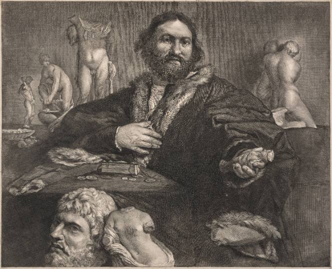 Portrait of the collector Andrea Odoni