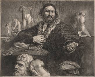Portrait of the collector Andrea Odoni