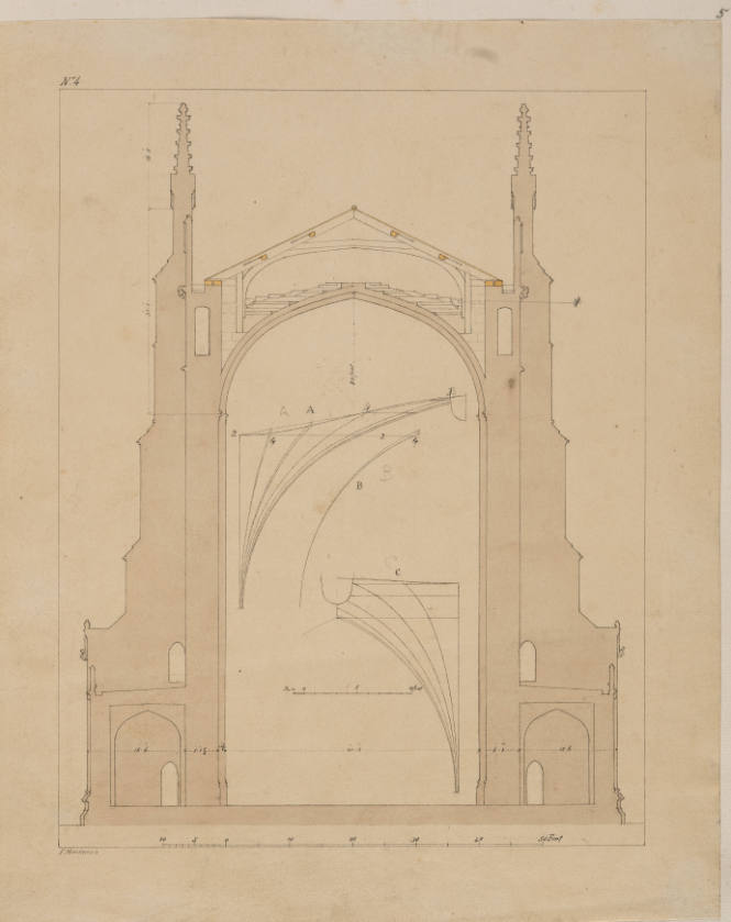 Geometrical - General Elevation, King's College Chapel