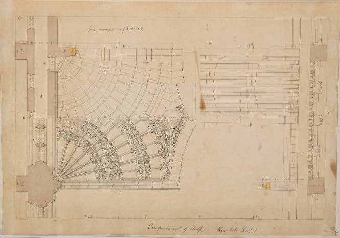 Compartments of Roof, King's College Castle